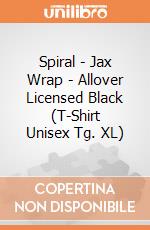 Spiral - Jax Wrap - Allover Licensed Black (T-Shirt Unisex Tg. XL) gioco di Spiral
