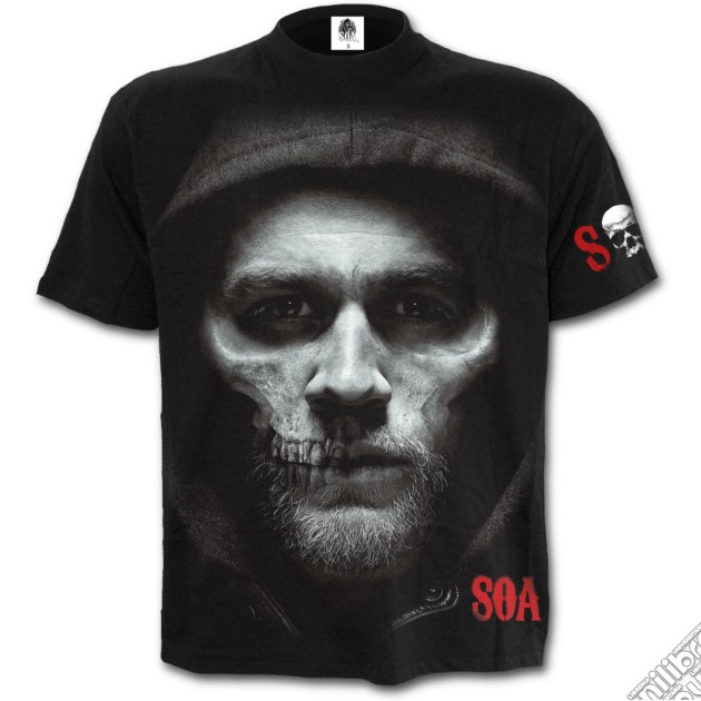 Spiral - Jax Skull - Sons Of Anarchy Black (T-Shirt Unisex Tg. S) gioco di Spiral