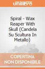 Spiral - Wax Reaper With Skull (Candela Su Scultura In Metallo) gioco di Spiral