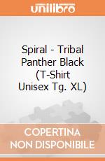 Spiral - Tribal Panther Black (T-Shirt Unisex Tg. XL) gioco di Spiral