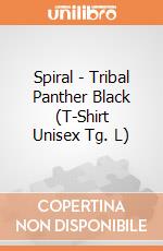 Spiral - Tribal Panther Black (T-Shirt Unisex Tg. L) gioco di Spiral