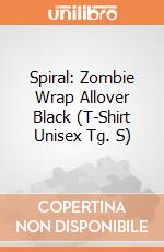 Spiral: Zombie Wrap Allover Black (T-Shirt Unisex Tg. S) gioco