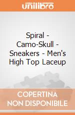 Spiral - Camo-Skull - Sneakers - Men's High Top Laceup gioco
