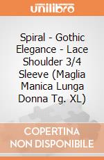 Spiral - Gothic Elegance - Lace Shoulder 3/4 Sleeve (Maglia Manica Lunga Donna Tg. XL) gioco