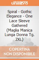 Spiral - Gothic Elegance - One Lace Sleeve Gathered (Maglia Manica Lunga Donna Tg. 2XL) gioco