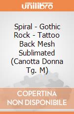 Spiral - Gothic Rock - Tattoo Back Mesh Sublimated (Canotta Donna Tg. M) gioco