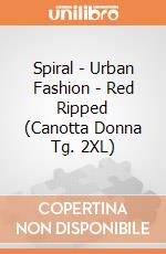 Spiral - Urban Fashion - Red Ripped (Canotta Donna Tg. 2XL) gioco