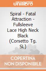 Spiral - Fatal Attraction - Fullsleeve Lace High Neck Black (Corsetto Tg. SL) gioco