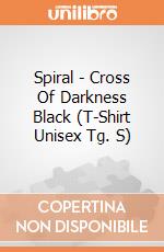 Spiral - Cross Of Darkness Black (T-Shirt Unisex Tg. S) gioco