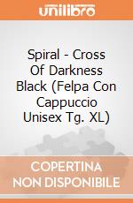 Spiral - Cross Of Darkness Black (Felpa Con Cappuccio Unisex Tg. XL) gioco