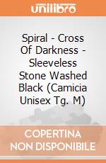 Spiral - Cross Of Darkness - Sleeveless Stone Washed Black (Camicia Unisex Tg. M) gioco