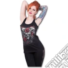 Spiral - Skulls N Roses - Tattoo Back Mesh Sublimated Vest (Canotta Donna Tg. L) giochi