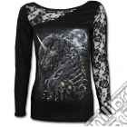 Spiral - Dark Unicorn - Lace One Black (Maglia Manica Lunga Donna Tg. L) giochi