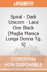 Spiral - Dark Unicorn - Lace One Black (Maglia Manica Lunga Donna Tg. S) gioco