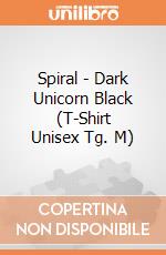 Spiral - Dark Unicorn Black (T-Shirt Unisex Tg. M) gioco