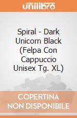 Spiral - Dark Unicorn Black (Felpa Con Cappuccio Unisex Tg. XL) gioco