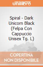 Spiral - Dark Unicorn Black (Felpa Con Cappuccio Unisex Tg. L) gioco