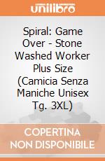 Spiral: Game Over - Stone Washed Worker Plus Size (Camicia Senza Maniche Unisex Tg. 3XL) gioco