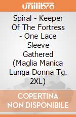 Spiral - Keeper Of The Fortress - One Lace Sleeve Gathered (Maglia Manica Lunga Donna Tg. 2XL) gioco