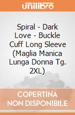Spiral - Dark Love - Buckle Cuff Long Sleeve (Maglia Manica Lunga Donna Tg. 2XL) gioco