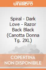 Spiral - Dark Love - Razor Back Black (Canotta Donna Tg. 2XL) gioco