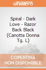 Spiral - Dark Love - Razor Back Black (Canotta Donna Tg. L) gioco