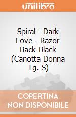 Spiral - Dark Love - Razor Back Black (Canotta Donna Tg. S) gioco