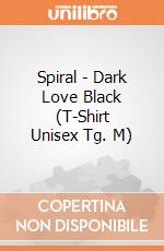 Spiral - Dark Love Black (T-Shirt Unisex Tg. M) gioco