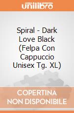 Spiral - Dark Love Black (Felpa Con Cappuccio Unisex Tg. XL) gioco