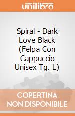 Spiral - Dark Love Black (Felpa Con Cappuccio Unisex Tg. L) gioco