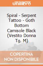 Spiral - Serpent Tattoo - Goth Bottom Camisole Black (Vestito Donna Tg. M) gioco