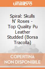 Spiral: Skulls N' Roses - Top Quality Pu Leather Studded (Borsa Tracolla) gioco di Spiral