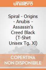 Spiral - Origins - Anubis - Assassin's Creed Black (T-Shirt Unisex Tg. Xl) gioco
