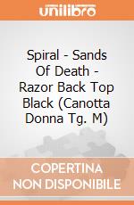 Spiral - Sands Of Death - Razor Back Top Black (Canotta Donna Tg. M) gioco