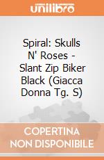 Spiral: Skulls N' Roses - Slant Zip Biker Black (Giacca Donna Tg. S) gioco
