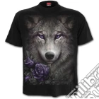 Spiral - Wolf Roses - Front Print Black (T-Shirt Donna Tg. M) giochi