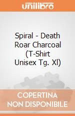Spiral - Death Roar Charcoal (T-Shirt Unisex Tg. Xl) gioco