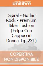 Spiral - Gothic Rock - Premium Biker Fashion (Felpa Con Cappuccio Donna Tg. 2XL) gioco