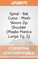Spiral - Bat Curse - Mesh Sleeve Zip Shoulder (Maglia Manica Lunga Tg. S) gioco