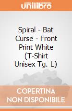 Spiral - Bat Curse - Front Print White (T-Shirt Unisex Tg. L) gioco