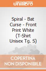 Spiral - Bat Curse - Front Print White (T-Shirt Unisex Tg. S) gioco