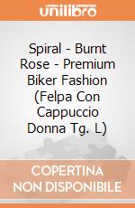 Spiral - Burnt Rose - Premium Biker Fashion (Felpa Con Cappuccio Donna Tg. L) gioco