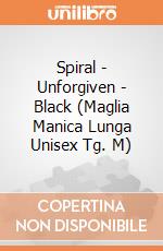 Spiral - Unforgiven - Black (Maglia Manica Lunga Unisex Tg. M) gioco