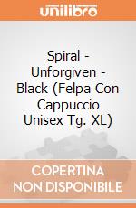 Spiral - Unforgiven - Black (Felpa Con Cappuccio Unisex Tg. XL) gioco