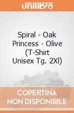 Spiral - Oak Princess - Olive (T-Shirt Unisex Tg. 2Xl) gioco