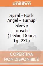 Spiral - Rock Angel - Turnup Sleeve Loosefit (T-Shirt Donna Tg. 2XL) gioco