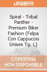 Spiral - Tribal Panther - Premium Biker Fashion (Felpa Con Cappuccio Unisex Tg. L) gioco