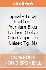 Spiral - Tribal Panther - Premium Biker Fashion (Felpa Con Cappuccio Unisex Tg. M) gioco di Spiral