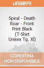 Spiral - Death Roar - Front Print Black (T-Shirt Unisex Tg. Xl) gioco