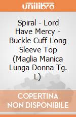 Spiral - Lord Have Mercy - Buckle Cuff Long Sleeve Top (Maglia Manica Lunga Donna Tg. L) gioco